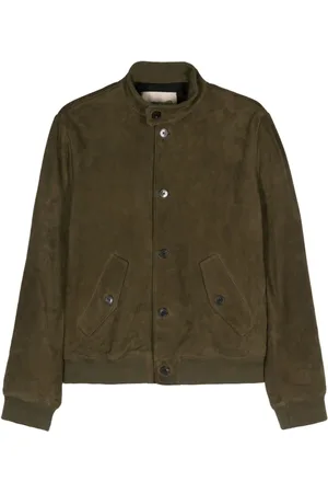 Zadig & Voltaire Button-up suede jacket