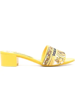 Dolce & Gabbana 40mm Majolica-embroidered sandals