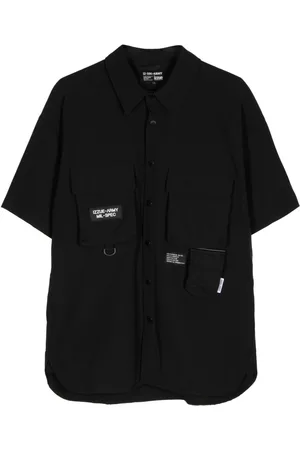 Izzue Logo-patch short-sleeve shirt