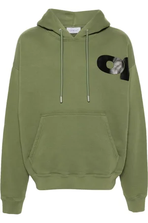 OFF-WHITE Shared Logo cotton hoodie