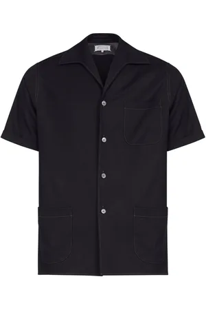 Maison Margiela Short-sleeve wool shirt