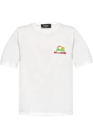 Dsquared2 Graphic-print cotton T-shirt