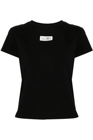 Maison Margiela Numbers-patch cotton T-shirt