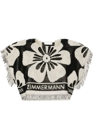 ZIMMERMANN Halliday cotton crop top