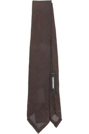Dsquared2 Semi-sheer silk tie