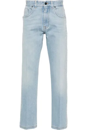Fendi Mid-rise tapered jeans