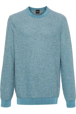 HUGO BOSS Mélange-effect jumper