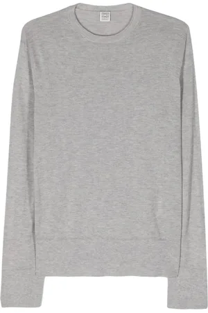 Totême Crew-neck mélange jumper
