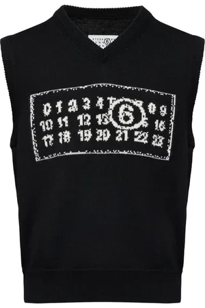 Maison Margiela Numeric knitted gilet