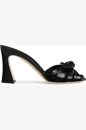 Giuseppe Zanotti Gabriiela 85mm bow-detail leather mules