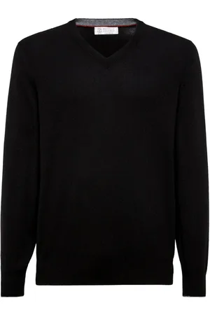 Brunello Cucinelli V-neck cashmere jumper