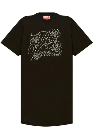 Kenzo Stud-embellished T-shirt dress