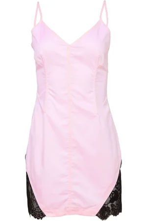 FLEUR DU MAL Poplin mini dress