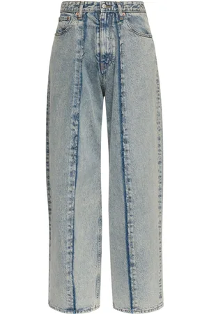 Maison Margiela Panelled wide-leg jeans