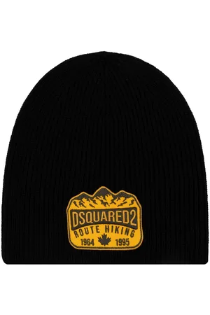 Dsquared2 Logo-appliqué wool beanie