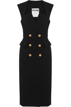 Moschino Double-breasted midi dress