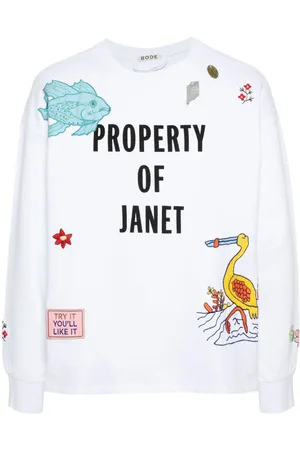 BODE Patch-detail cotton sweatshirt