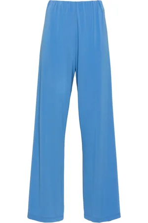LE TRICOT PERUGIA Elasticated-waistband straight trousers