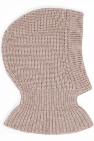LEMAIRE Ribbed-knit lambs wool balaclava