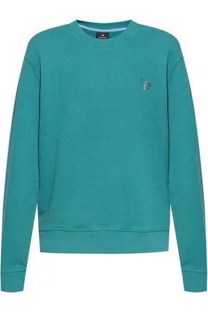 Paul Smith Logo-embroidered organic-cotton sweatshirt