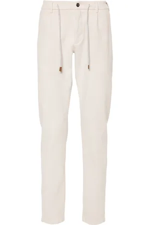 ELEVENTY Drawstring-fastening trousers