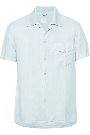 ELEVENTY Short-sleeve linen shirt