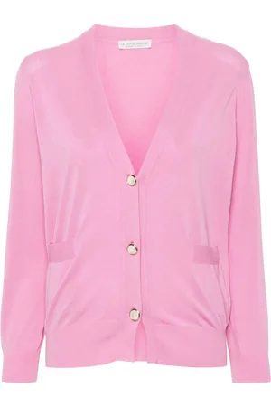 LE TRICOT PERUGIA Button-up cotton cardigan