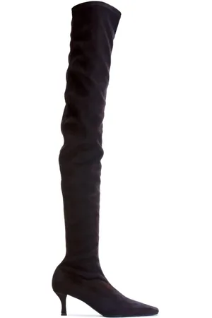 Proenza Schouler Trap over-the-knee leather boots
