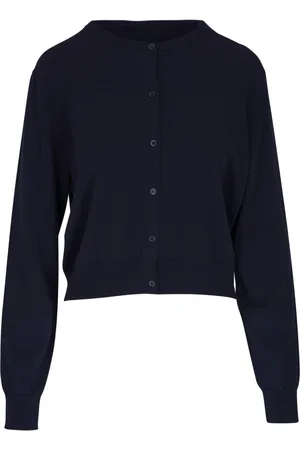 Carolina Herrera Fine-knit round-neck cardigan
