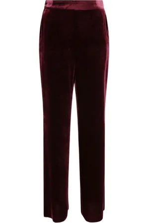 Etro Velvet straight-leg trousers