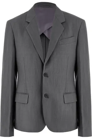 Salvatore Ferragamo Single-breasted cotton blazer