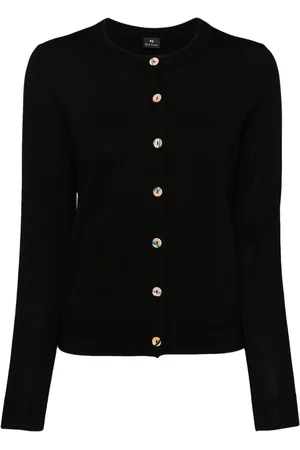 Paul Smith Ribbed-edge wool cardigan