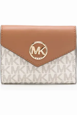 Michael Kors Carmen logo-plaque wallet