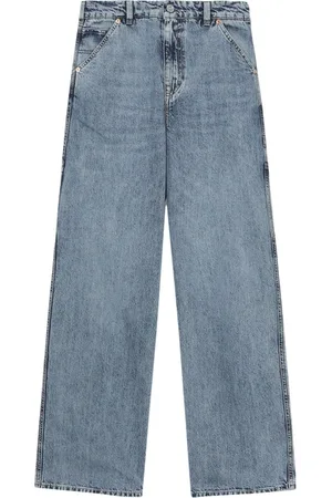 OUR LEGACY High-rise wide-leg jeans