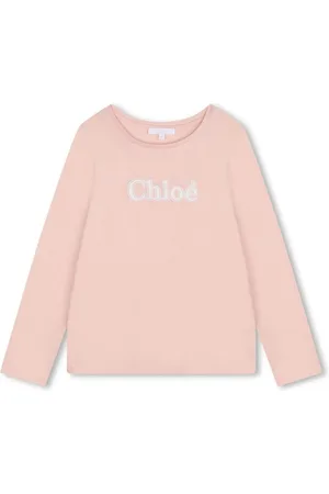 Chloé Logo-embroidered cotton T-shirt