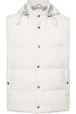 ELEVENTY Hooded padded gilet
