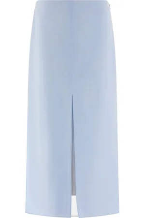 Salvatore Ferragamo Layered midi skirt
