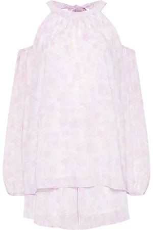 B+AB Floral-print shorts set