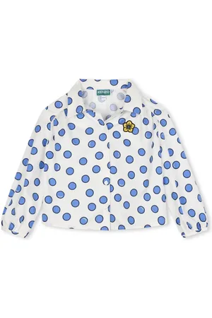 Kenzo Polka-dot cotton blouse
