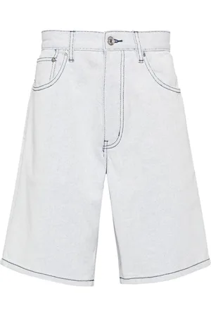 Chocoolate Wide-leg denim shorts