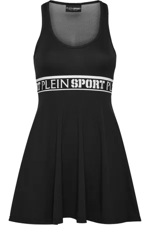 Philipp Plein Logo-band sleeveless mini dress