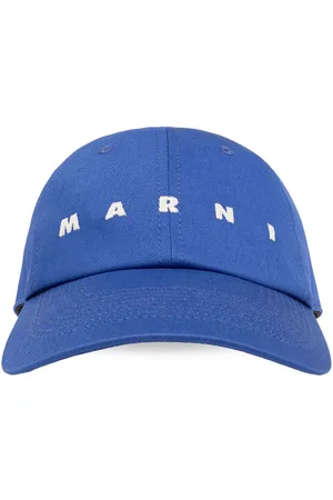 Marni Logo-embroidered cotton baseball cap