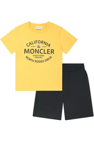 Moncler Logo-print shorts set