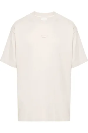 Drôle de Monsieur Logo-print cotton T-shirt