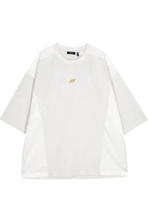 FIVE CM Panelled cotton T-shirt