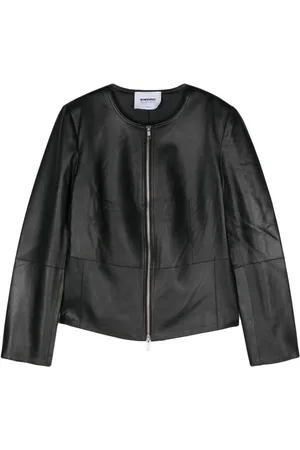 s.w.o.r.d 6.6.44 Leather zipped jacket