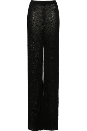 Totême Viron crochet straight trousers