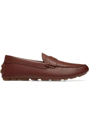 Bally Logo-plaque leather loafers