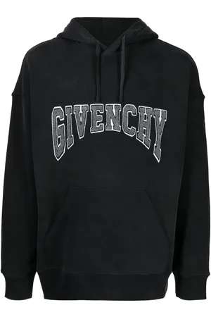 Givenchy Logo appliqué drawstring hoodie