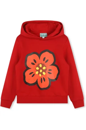 Kenzo Boke Flower-print cotton hoodie